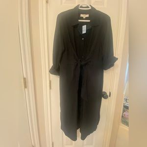 Loft front tie Dress